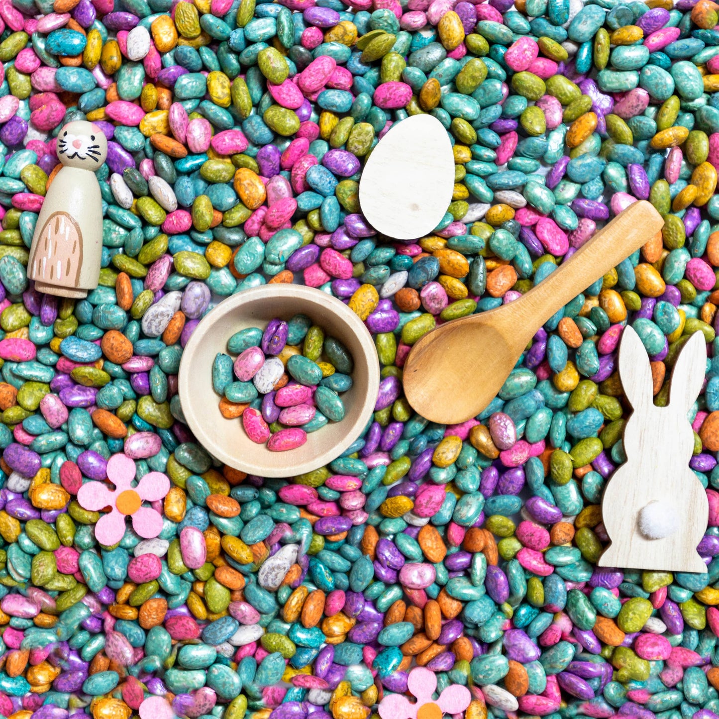 EASTER SENSORY BIN FILLER, EASTER SENSORY FILLER, SPRING SENSORY FILLER, EASTER SENSORY BIN, TODDLER ACTIVITY KIT, TODDLER SCREEN FREE TOYS, KID TOYS, OPEN ENDED TOYS