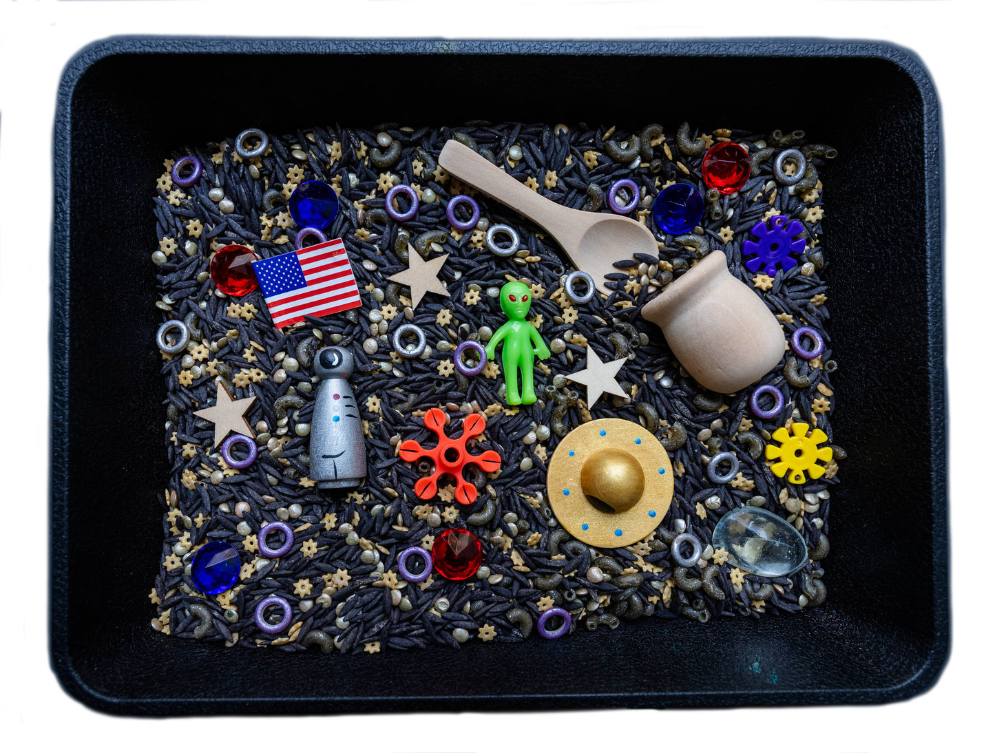 Galactic Adventure Sensory Bin