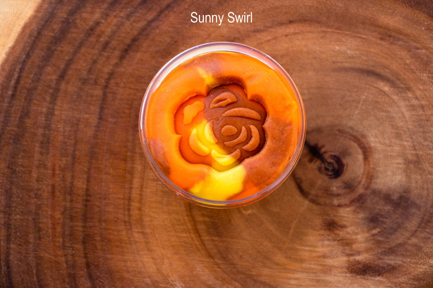 Play Dough Jar Swirl