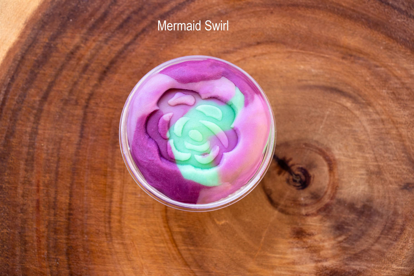 Play Dough Jar Swirl