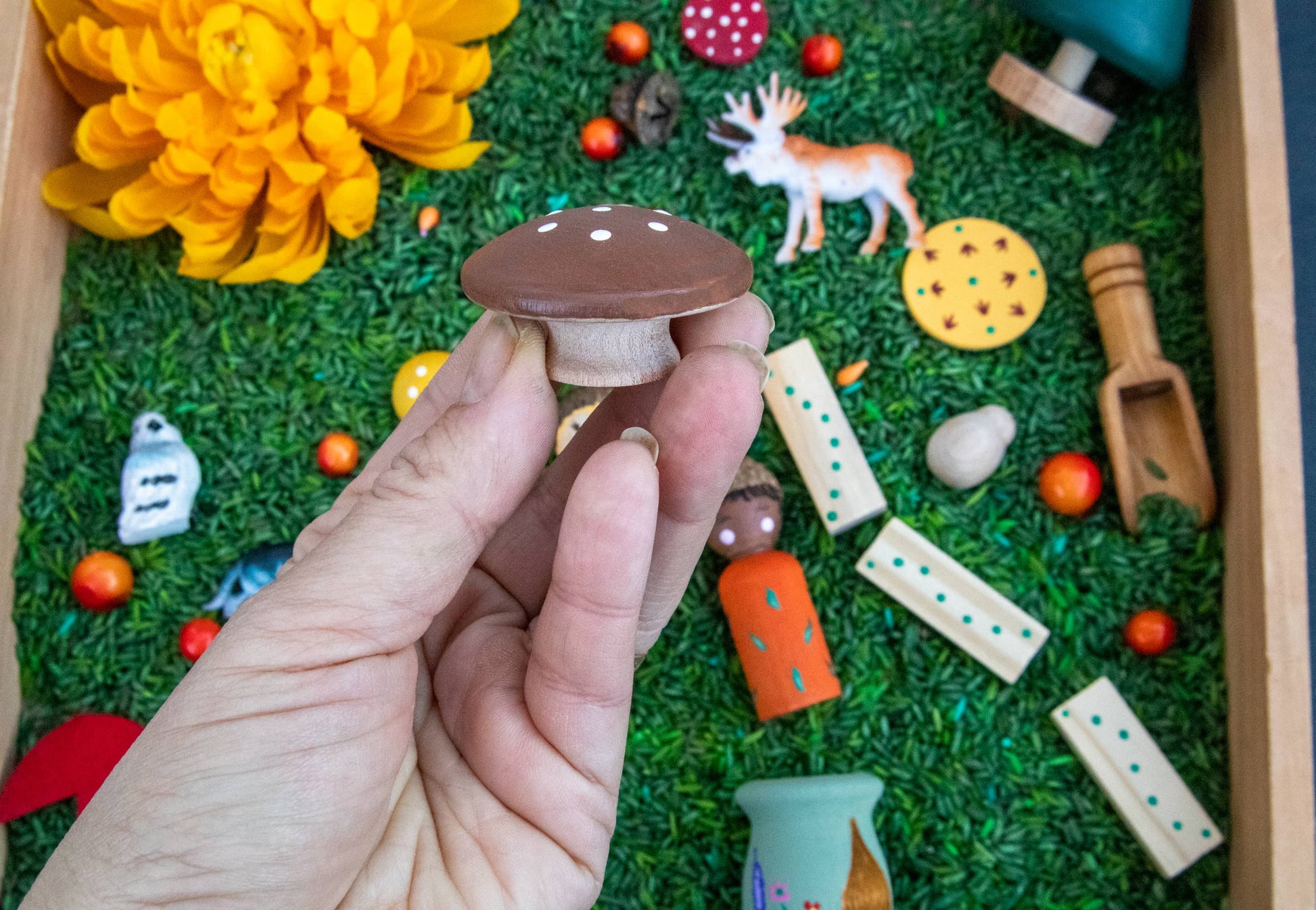 Forest Sensory Bin – Open Ended Toys